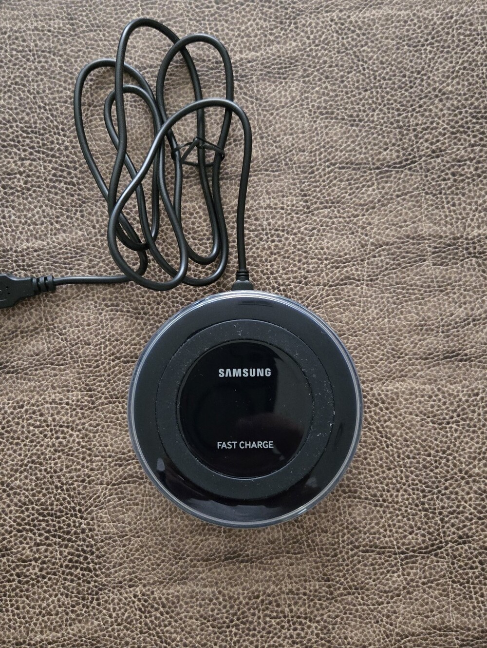 Samsung Wireless Phone Charging Pad - Fast Charge EP-PN920 w/ Micro USB Cable